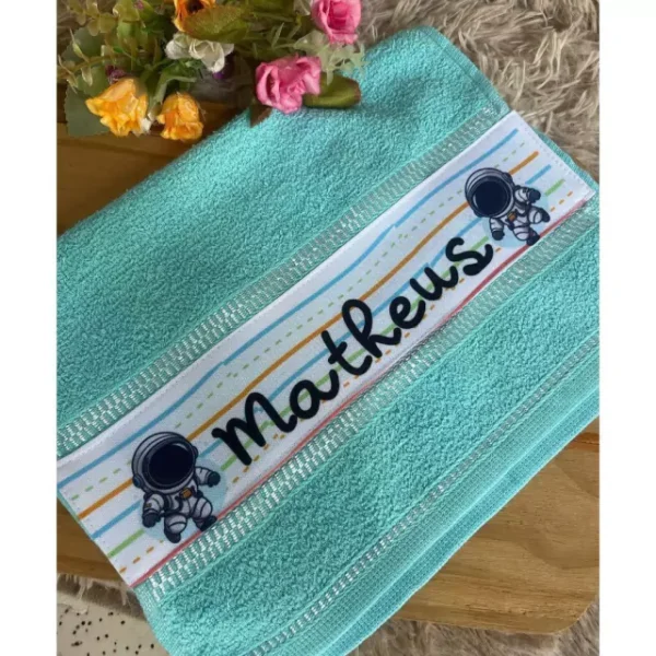 TOALHA LAVABO / BOCA - PERSONALIZADA - Imagem 2
