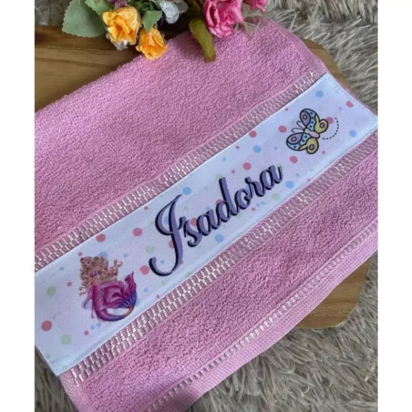 TOALHA LAVABO / BOCA - PERSONALIZADA - Imagem 7