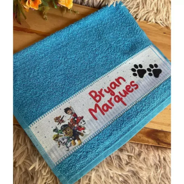TOALHA LAVABO / BOCA - PERSONALIZADA - Imagem 4