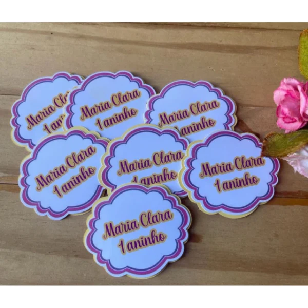 TAG PERSONALIZADA 5x5 KIT 15 UND - Imagem 3