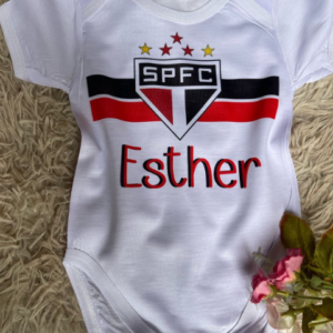 BODY INFANTIL PERSONALIZADO TAM P,M,G E GG
