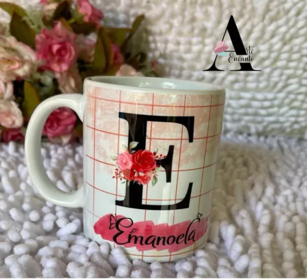 CANECA CERÂMICA NOME - Imagem 11