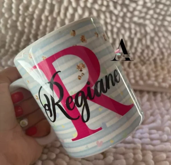 CANECA CERÂMICA NOME - Imagem 6